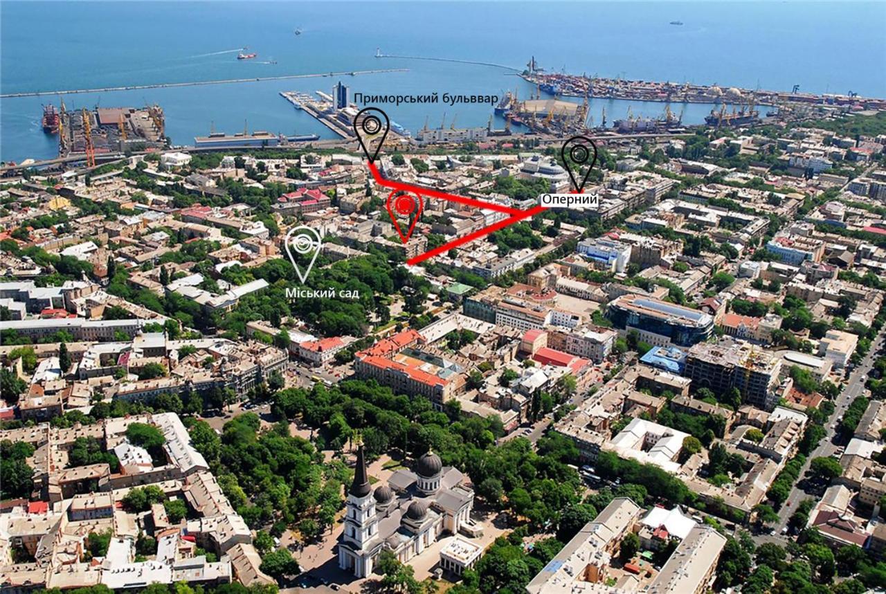 City Garden Apartments Є Інтернет Без Світла Οδησσός Εξωτερικό φωτογραφία